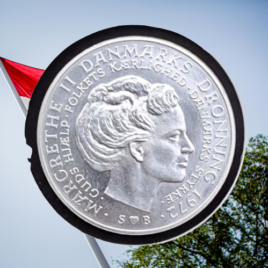 1972. Tronskiftet Fr. IX til Margrethe II.