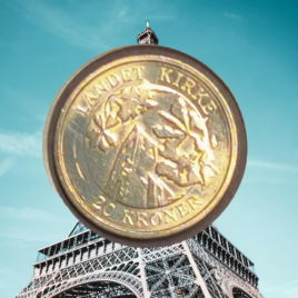 2005. 20 kr. Landet Kirke på Tåsinge