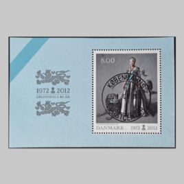 2012. AFA 1695Ax. Dronning Magrethe.