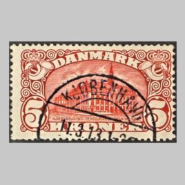 1912. AFA nr. 67. Centralpostbygningen.