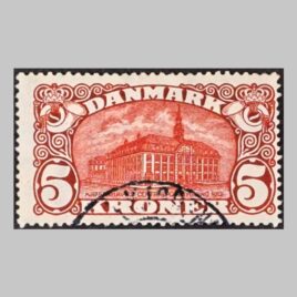 1915. AFA nr. 81. Centralpostbygningen.