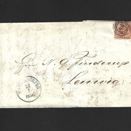 1854. AFA nr. 4. Brev.