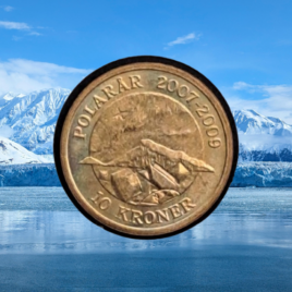 2009. 10 kr. Polarår. Nordlys.