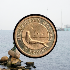 2005. 10 kr. H.C. Andersen. Den lille Havfrue.