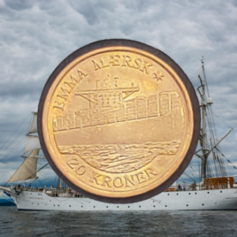 2011. 20 kr. Emma Mærsk.