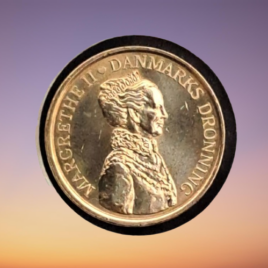 2012. 20 kr. Dronning Magrete. 40 år jubilæum.