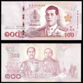 2018. 100 baht. Thailand.