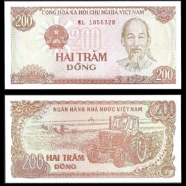 1987. 200 dong. Vietnam.