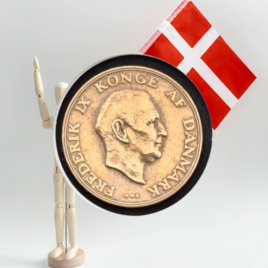 1948. 1 kr. Frederik IX.