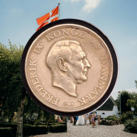 1956. 2 kr. Frederik IX.