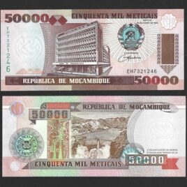 Mozambique. 1994. 50000 metical.