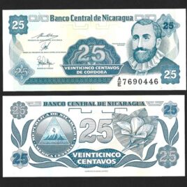 Nicargua. 1991. 25 cordoba