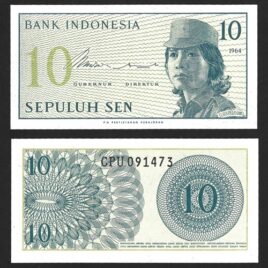1964. 10 sepuluh. Indonesien