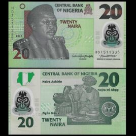 Nigeria. 2022. 20 naira.
