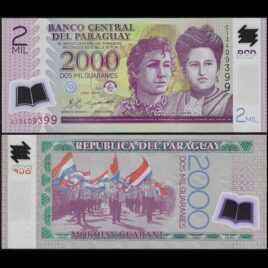 Paraguay. 2011. 2000 guaranies.