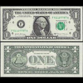 USA. 2017. 1 dollar.