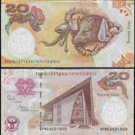 Papua New Guinea. 2008. 20 kina.