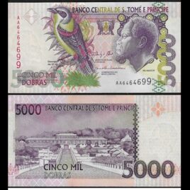 Sao Tome and Princpe. 2013. 5000 dobras.