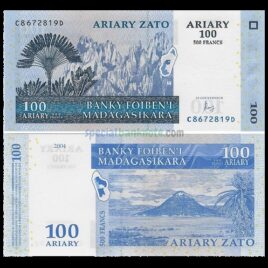 Madagascar. 2004. 100 ariary.