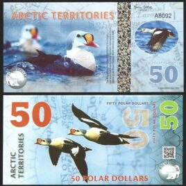 2017. 50 polar dollars. Arctic Territories.