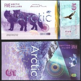 ARCTIC. 2020. 5 dollars. 